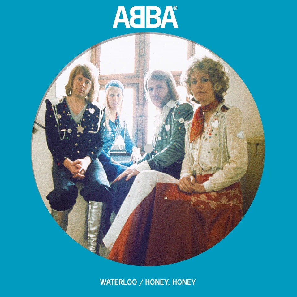 ABBA Waterloo (Swedish)/Honey, Honey (Swedish) (Vinyl) 7" Single Picture Disc - Image 1 of 2