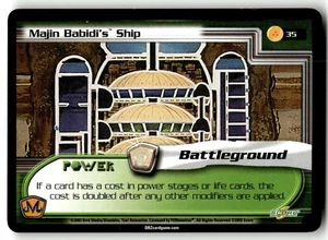 2003 Score Dragon Ball Z Babidi Saga Card #35 Majin Babidi's Ship - Picture 1 of 4