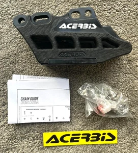 YAMAHA YZF 450 2023-2025 ACERBIS BLOCCO GUIDA CATENA NERO - Foto 1 di 2