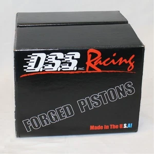 DSS Piston Set 8137-4000; 4.000" Bore 4cc Dome for Chevy 383 SBC (350 Stroker) - Picture 1 of 1