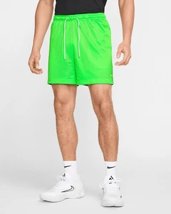 Pantalones Cortos de Baloncesto Nike Para Hombres Talla S Dri FIT 5" Malla Bolsillos Verde Neón HV1880 398 - Imagen 1 de 8