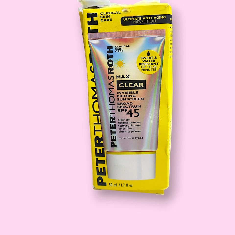 Protector solar transparente cebado invisible Peter Thomas Roth Max FPS45 1,7 oz. Foto 1 de 1