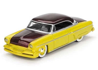LINCOLN Capri - Hot Rod - 1954 - lime yellow - Mini GT 1:64 - Immagine 1 di 4