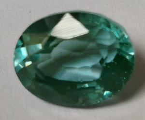 AA++ Mint Green Sapphire Natural 9.85 Ct. Oval Cut Loose Gemstone Gift for Women - Picture 1 of 7