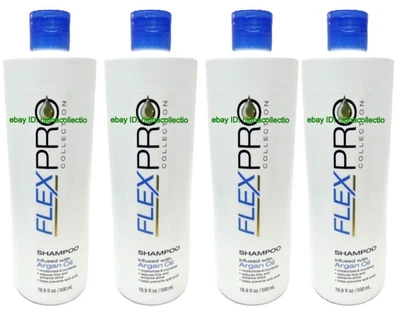 (Lote 4) Colección FlexPro con champú de aceite de argán 16 OZ cada uno Foto 1 de 4