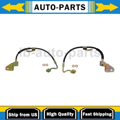 2X Manguera de línea de freno delantero primera parada para Ford Expedition 1997 1998 Foto 1 de 4