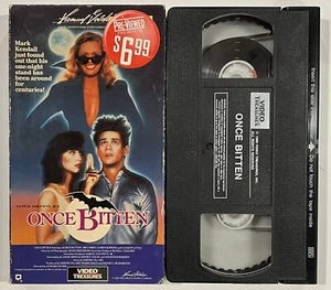 Once Bitten (1985), Vestron Video VHS Jim Carrey Lauren Hutton - Bild 1 von 1