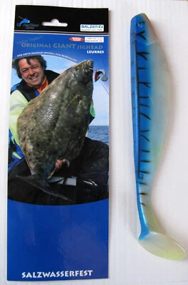 Super große Gummifische für Norwegen Heilbutt Großdorsch 26cm und 30cm Balzer - Bild 1 von 4