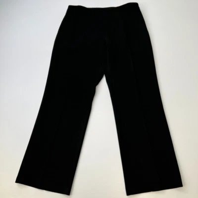 Eileen Fisher Pant Women Small Petite Wool Mid Zip 30x27 Stretch System Core Go - Image 1 of 4