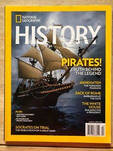 National Geographic History Magazine - March/April 2016 - Pirates! - New & Rare!