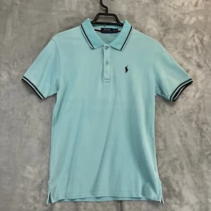 Polo Ralph Lauren Polo Shirt Mens Large Green 100% Cotton - Picture 1 of 8