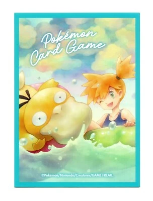 Misty & Psyduck Ver.2 Individual Card Sleeve Pokemon Center Japan Original - Image 1 of 3