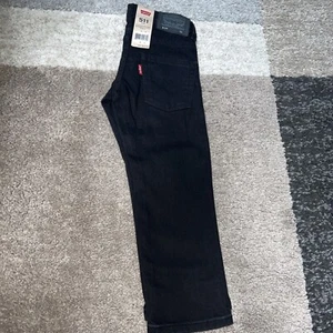 Levi's Boy's 511 Slim Stretch Jeans Size 4 Reg NEW MSRP $42.00 Black - Picture 1 of 6