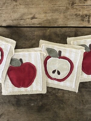 Banderín de otoño Apple Canvas Market Bunting 4 pies Foto 1 de 4