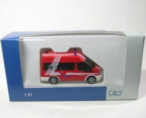 Ford Transit Bus Fire Brigade Monnerich (L) 1:87 Rietze - Picture 1 of 1