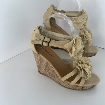 Madden Girl Boho Hippie Wedge sz8 - Image 1 of 4