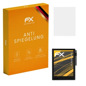 atFoliX 2x Panzerfolie für Onyx Boox Max 2 Schutzfolie matt&stoßfest Folie - Afbeelding 1 van 8