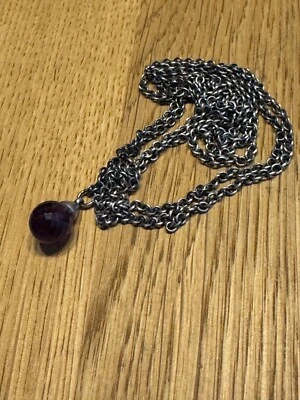 Trollbeads Limited edition 2010 Amethyst Fantasy necklace 90cm - Bild 1 von 4