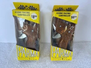 Pair of Vintage Parma International Orange Slot Car Controllers NOS Hard to Find - Picture 1 of 3