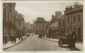 CASTLE STREET, FORFAR - Angus Postcard Ideal Series - Picture 1 of 2