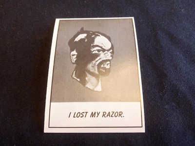 1966 Topps Monster Laffs Vintage Card #50 I Lost My Razor Near Mint MT PSA? - Image 1 of 2