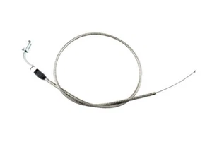 DIRT BIKE 31" THROTTLE CABLE CURVE STAINLESS BRAIDED for XR50 CRF50 CB09 - Imagen 1 de 3
