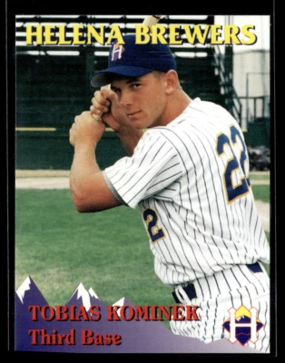 Tobias Kominek 1995 Helena Brewers Team Set - Image 1 of 2