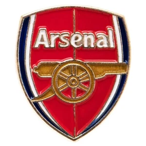 Nuevo Oficial Arsenal FC Cresta de Fútbol Esmalte Insignia, Insignia de Cresta del Arsenal - Imagen 1 de 1