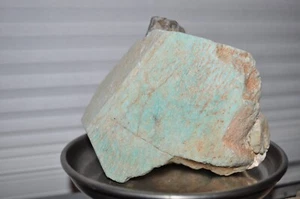 Amazonit Kristall mit Abschluss Colorado riesiges Museumsstück selten 1166 Gramm - Bild 1 von 14