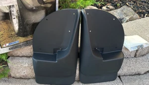 NUEVO Guardabarros trasero Husky Liners 57401 negro personalizado 99-10 F250 / F350 Super Duty - Imagen 1 de 5