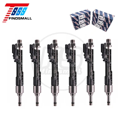 OEM Bosch 6x EU5 Fuel Injectors 13647597870 For BMW 3.0L 135i 335i 0261500109 Foto 1 de 4