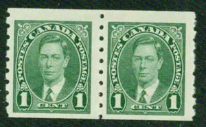 CANADÁ - 1937-KING GEORGE 1¢ PAR - F-VF** - Imagen 1 de 1
