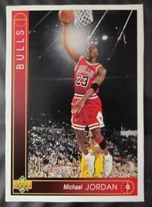 1993-94 Upper Deck Chicago Bulls Michael Jordan Box Top Card - Picture 1 of 2