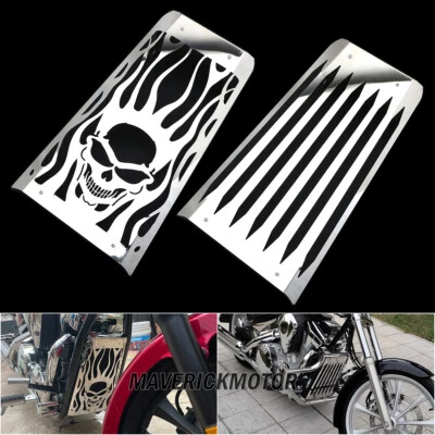 Chrome Radiator Cover Grill Guard For Honda Fury VT1300 2010-2016 15 14 13 12 11 - Image 1 of 4