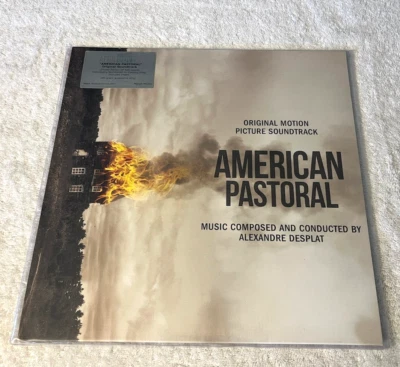 "AMERICAN PASTORAL" SOUNDTRACK- NEW 'FLAMING' COLOR 180g VINYL LP - # 130 of 500 - Image 1 of 4