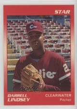 1990 Star Clearwater Phillies Darrell Lindsey #11