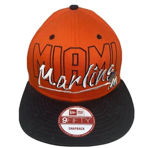 New Era MLB 9Fifty FLORIDA MARLINS 950 Snapback Cap Hat NWT - Picture 1 of 7