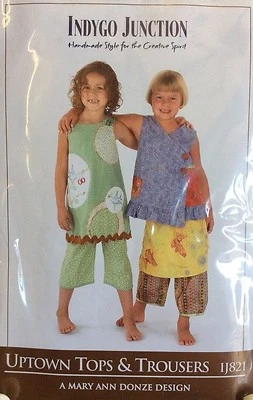 INDYGO JUNCTION # IJ821-UPTOWN TOPS & TROUSERS SIZE 2,3,4,5,6 - Imagem 1 de 2