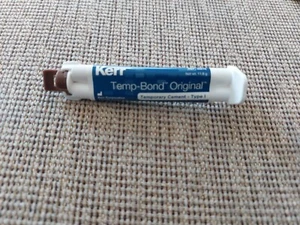 Kerr Temp-Bond Original  Temporary Cement Type 1 Net Weight 11.8g Ref 33215 - Picture 1 of 2