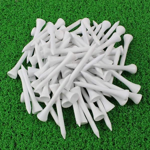 Crestgolf Professional 2 1/8" Deluxe Wood Golf Tees 100Pcs - Picture 1 of 12