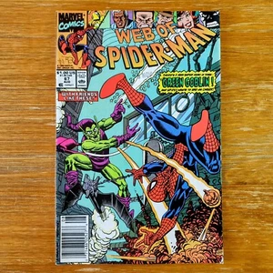 Web Of Spider-Man #67 Green Goblin Feature - Marvel Comics 1990 - Picture 1 of 8