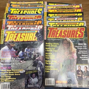 Western & Eastern Treasures Magazine Lot (14) Various 90-93 Metal Detecting OOP - Picture 1 of 16
