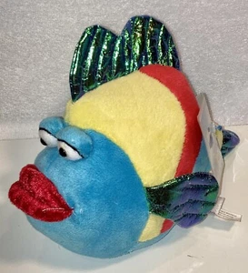 Webkinz PUCKER FISH Plush Stuffed Animal w/Sealed Unused Code Tag - NWT - Picture 1 of 3