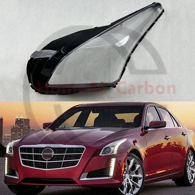✨Cubierta de lente transparente del faro delantero izquierdo para Cadillac CTS 2014-2019 Foto 1 de 4