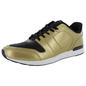 Steve Madden Hombres Jaromir 2 Moda Zapatilla Zapato, Dorado/Negro, EE. UU. 13 - Imagen 1 de 3