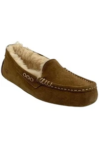 UGG Women's Ansley Moccasin Slippers Chestnut - Picture 1 of 3