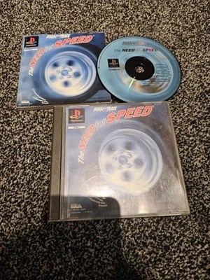 The Need For Speed Sony Ps1 Spiel komplett Black Label - Bild 1 von 2
