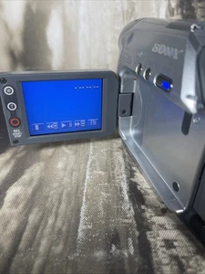 Sony Handycam DCR-HC19E Handheld MiniDV Camcorder Silver Tested - Picture 1 of 6