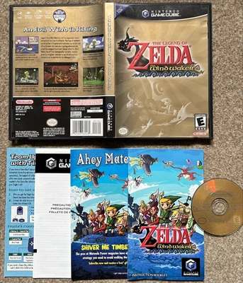 The Legend of Zelda Windwaker - Nintendo Gamecube - USA & Canada NTSC - Complete - Image 1 of 4