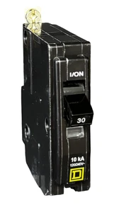 Disyuntor Square D QOB130 | 30A | 1 polo | 120/240V CA | 10kA | Atornillable - Imagen 1 de 8